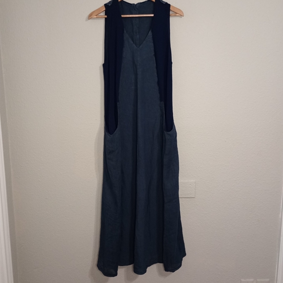 TRANSIT par-such lagenlook linen maxi Dress - Picture 2 of 9